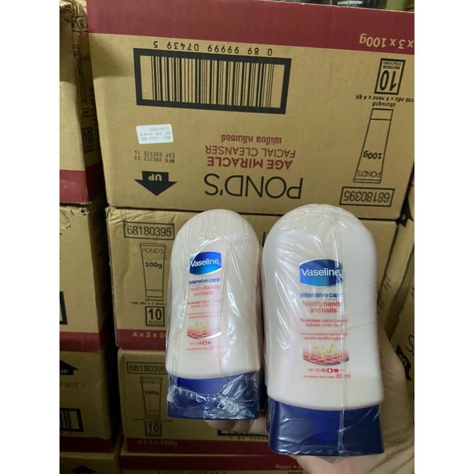 kem Dưỡng Da Tay Và Móng Vaseline Thái Lan 85ml