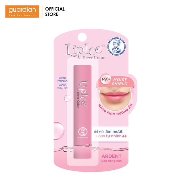 Son dưỡng Lipice Sheer Color hương dâu (2.4g)