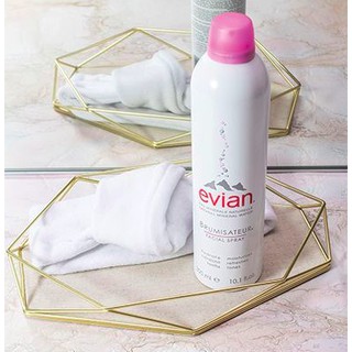 Xịt khoáng dưỡng ẩm Evian - Brumisateur® Natural Mineral Water Facial Spray 300ml
