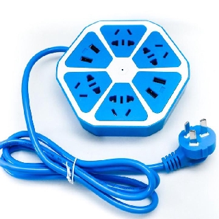 Ổ điện 2 cổng USB và 5 ổ chấu
