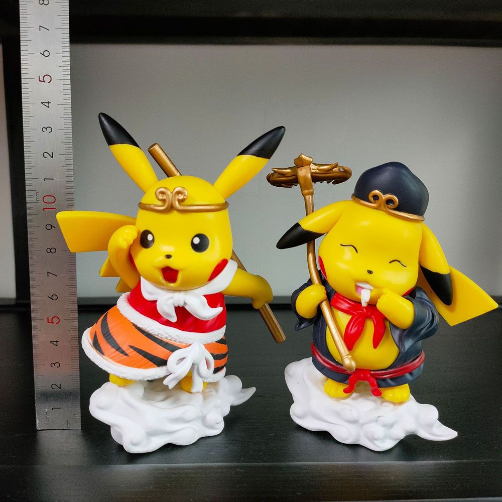 Mô Hình Đồ Chơi Nhân Vật Hoạt Hình Pikachu Bằng Pvc