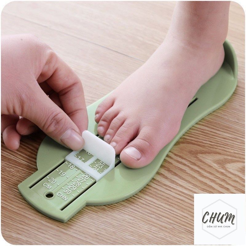 Bộ dụng cụ chuyên dùng để đo kích thước bàn chân cho bé TC5
