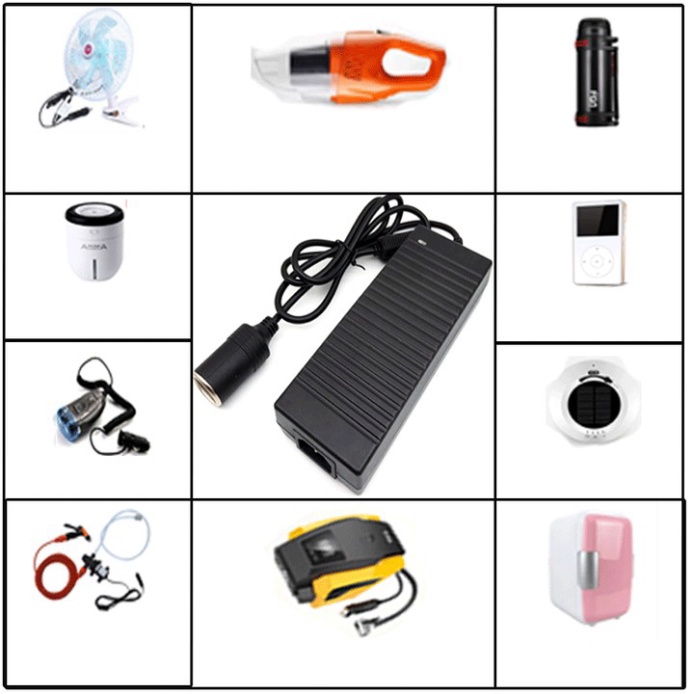 Bộ chuyển đổi nguồn từ 220V sang 12V-10A công suất 120W đầu ra dạng chân tẩu sạc - CHẤT LƯỢNG ĐÚNG GIÁ