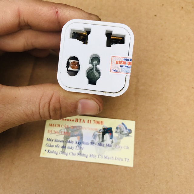 Ổ Chuyển Điện 220v ra 110v Dùng Cho Máy Khoan Cắt Mài Nội Địa Nhật