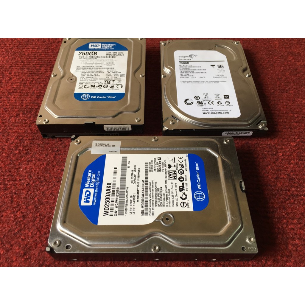 Ổ cứng 250GB 500gb hàng bóc máy bền đẹp