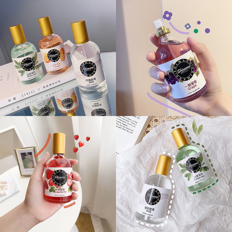 Nước hoa hương tự nhiên lâu bay mùi dịu dàng nữ tính 100ml tùy chọn