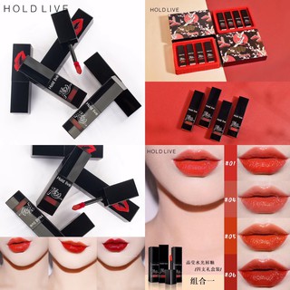 Set son kem holdlive đỏ 4 cây nội địa trung