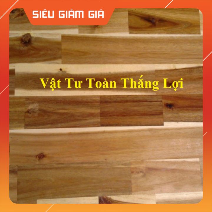 (Khổ rộng 50cm x dài từ 80cm đến 1.2m) Mặt gỗ ghép làm mặt bàn kệ để đồ đựng gia vị