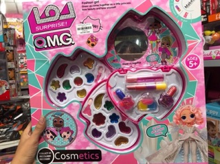 [Trang điểm thật] Hộp đồ chơi trang điểm loại lớn LOL y hình cho bé 30088-62