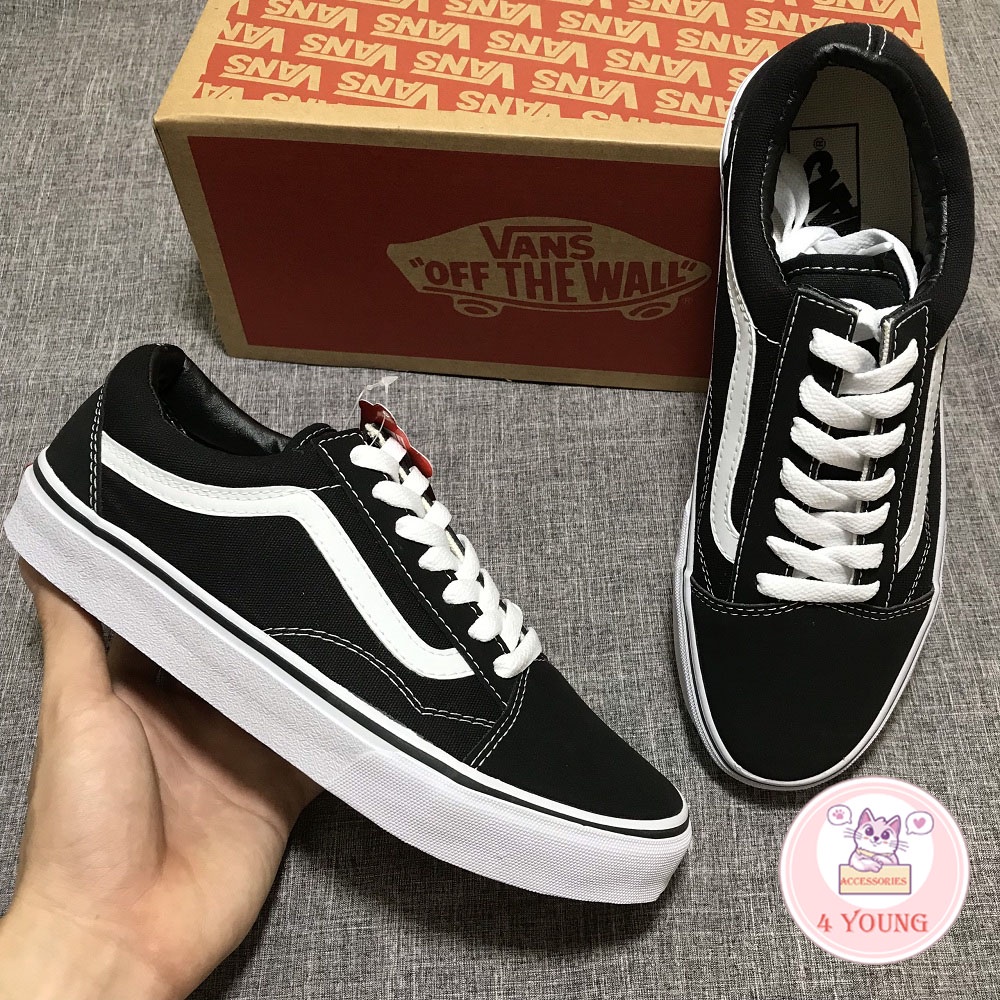 Giày thể thao V OLD SKOOL nam nữ thời trang phong cách Classic dễ phối đồ, giày sneaker nam nữ full box