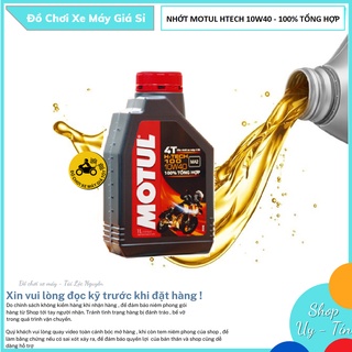 Nhớt MOTUL HTECH 100 4T 10W40 Chính Hãng