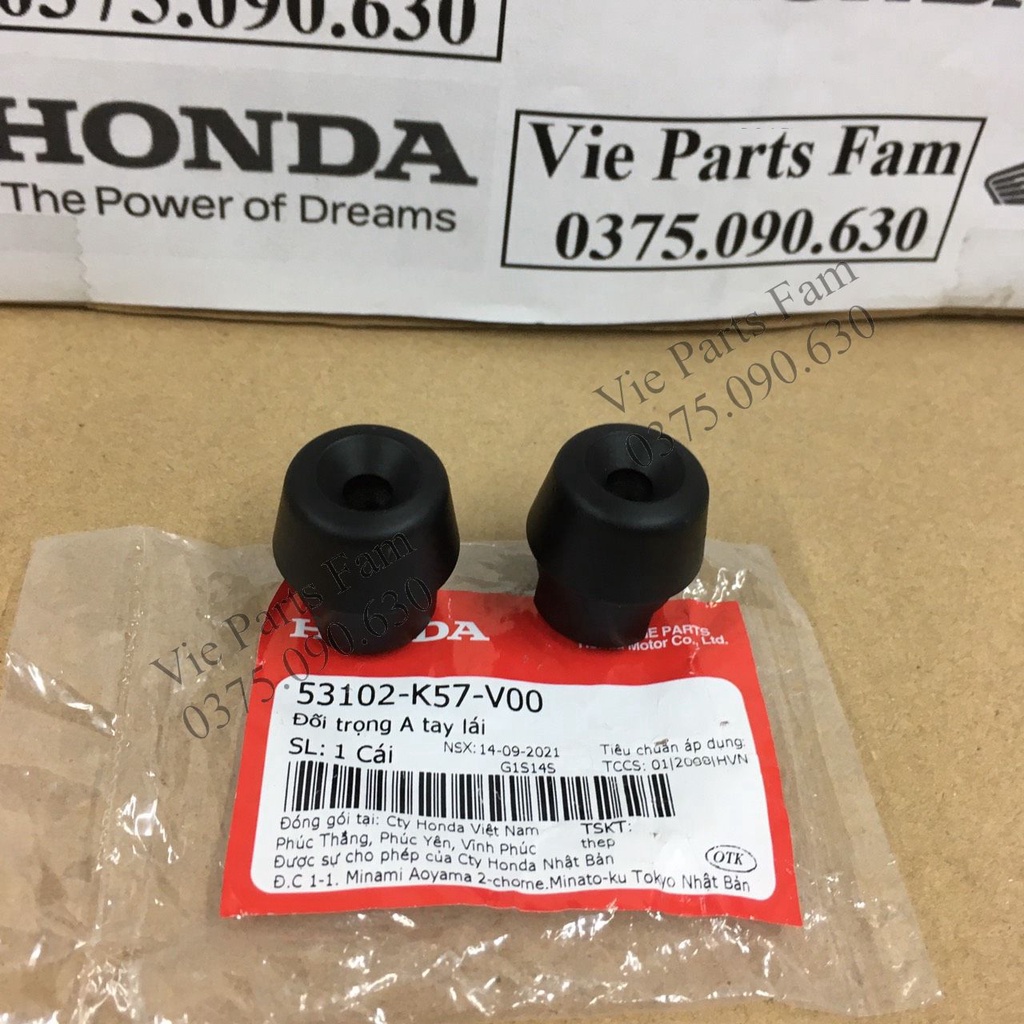 Cặp gù tay lái xe Honda Blade 110 / Wave A 110 - hàng chính hãng Honda mới 100%