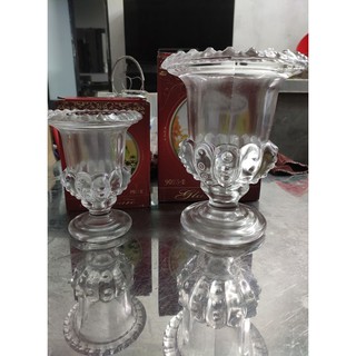 Ly thủy tinh cắm phật thủ, Ly thủy tinh cắm hoa