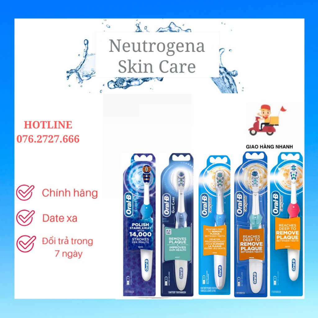 Bàn Chải Đánh Răng Điện Dành Cho Người Lớn Oral-B
