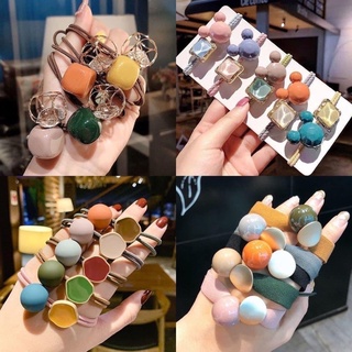 Set dây cột tóc 20c mix