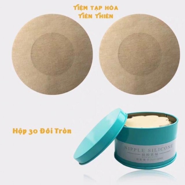 Hộp 30 đôi dán nhũ hoa giấy