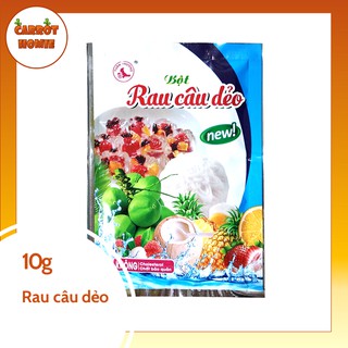 Bột rau câu con cá dẻo 3D