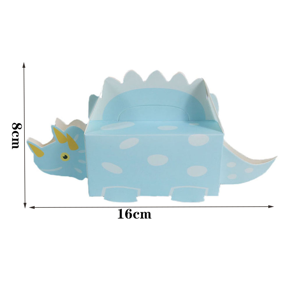 Set 10 hộp đựng bánh kẹo hình khủng long dễ thương dùng trang trí DIY