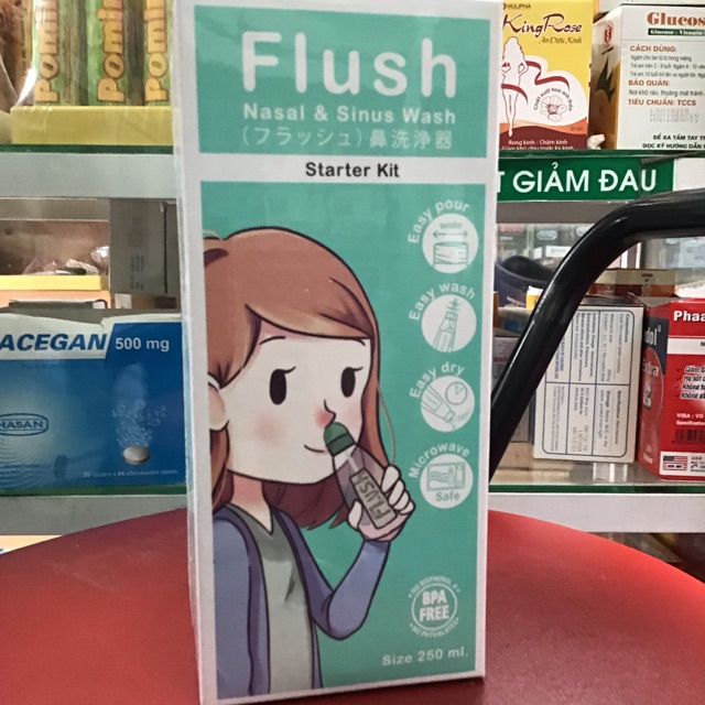 Combo sỉ muối flush