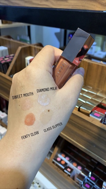 👛 Set son FENTY BEAUTY BY RIHANNA Gloss Bomb : Double Take Duo Sweet mouth, Fenty glow