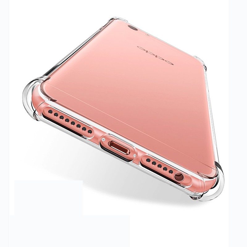 Ốp điện thoại trong suốt chống sốc cho Oppo F1A F1S F1P F3P F3 F5 F5E F7YOUTH F7 F9 F11PRO F11 FIND9
