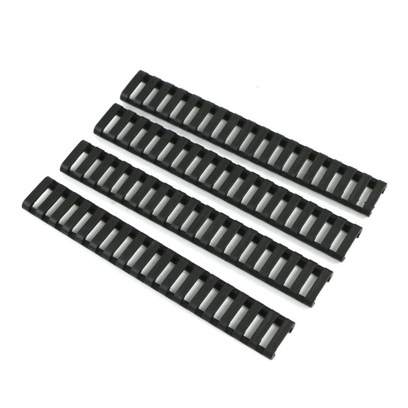 Set 4 thanh bảo vệ điều khiển thang ray 18 khe