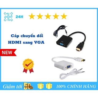 Cáp chuyển đổi HDMI sang VGA, Cáp HDMI to VGA ,dây HDMI to VGA , dây máy chiếu,