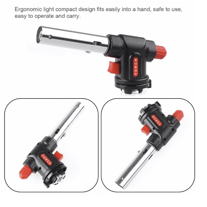 Đầu Khò Ga Mini 504C - Đầu Khò Lửa Cầm Tay Sử Dụng Cho Bình Gas Mini.