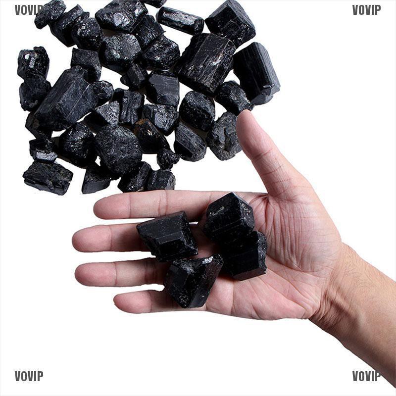 Túi 100g Hạt Đá Tourmaline Đen Tự Nhiên
