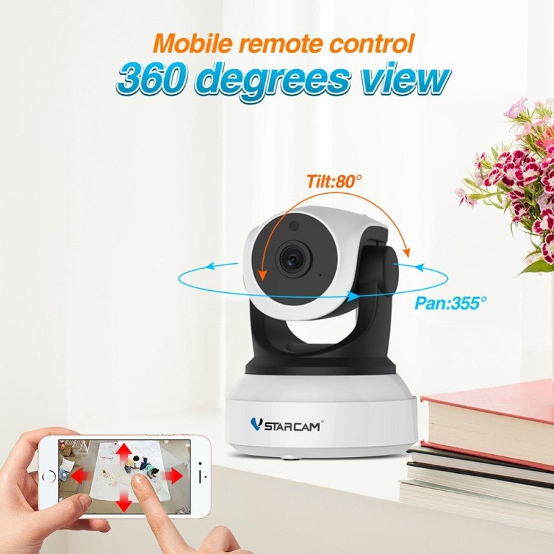 Camera IP PTZ không dây Vstarcam C24S(1080P) | BigBuy360 - bigbuy360.vn