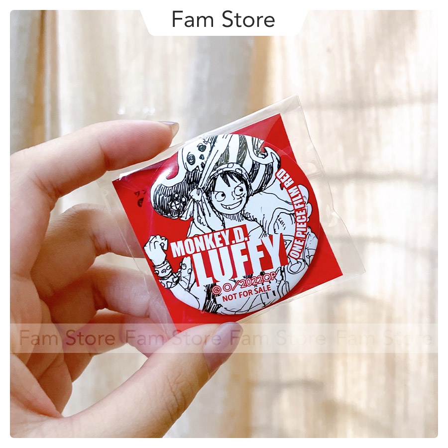 Huy hiệu One Piece x 7-Eleven
