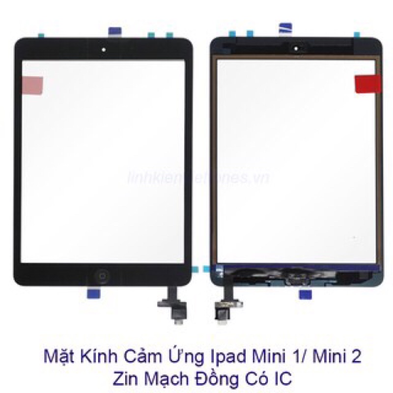 Cảm ứng Máy tính bảng hãng táo mini 1 - mini 2 - mini 3 hàng Zin loại tốt có ic kèm home