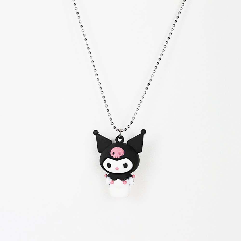 Vòng Cổ Choker Bằng Resin Acrylic Mặt Hình Cún Hoạt Hình Melody Ngọt Ngào Đơn Giản Cho Nữ