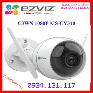 Camera ip không dây hồng ngoại 2.0 megapixel ezviz c3wn 1080p