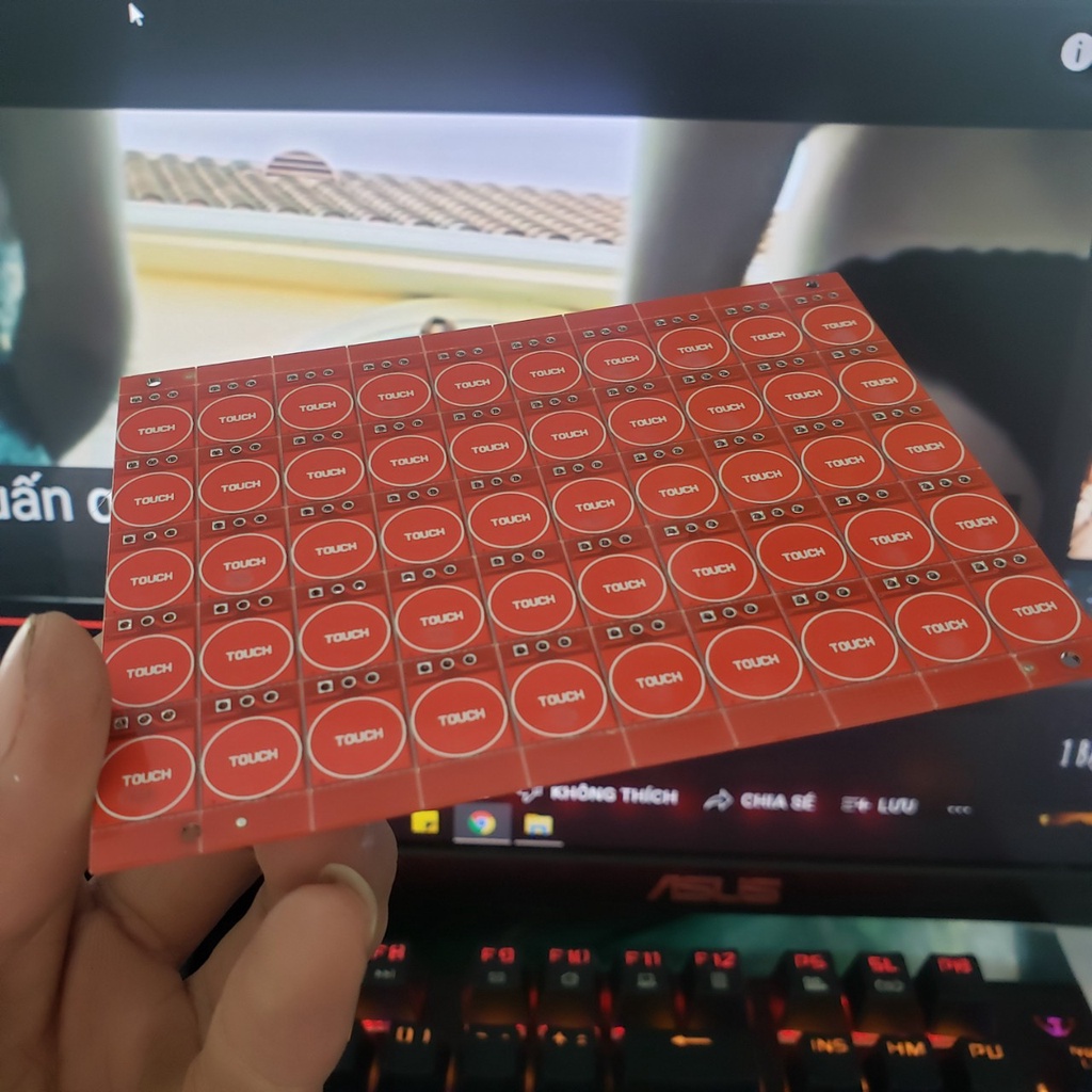 Module cảm biến chạm TTP223