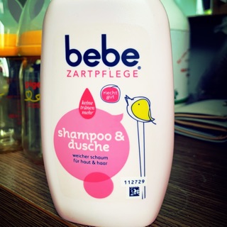 Sữa tắm trẻ em bebe zartpflege xách tay đức