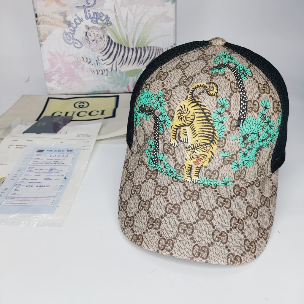 Nón kết gc Mũ lưỡi trai Gc hổ rừng phối lưới full box hộp cực đẹp