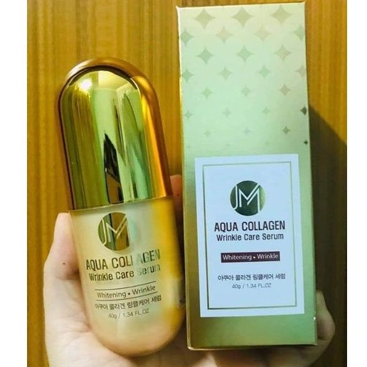Serum Trắng Da Collagen Tươi Thủy Phân JM Aqua Collagen Wrinkle Care Serum