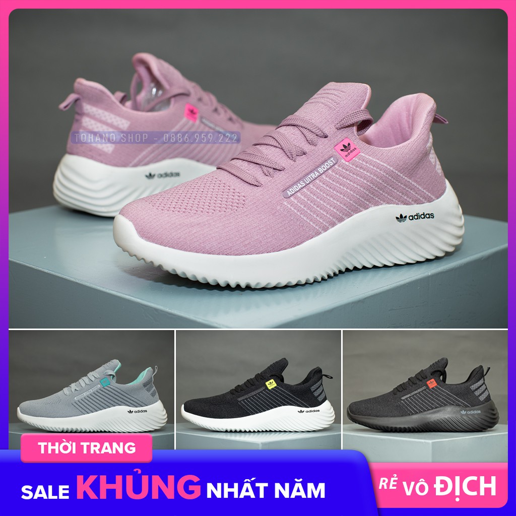 Giày Sneaker Nữ Giày Thể Thao Nữ A30 04 Màu Siêu Nhẹ