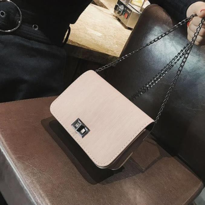 Túi xách nữ dây xích cao cấp da mềm giá rẻ, Túi nữ nhỏ mini đeo chéo hàng hiệu TXN40-C loại 1 AZ1 CV1 | BigBuy360 - bigbuy360.vn