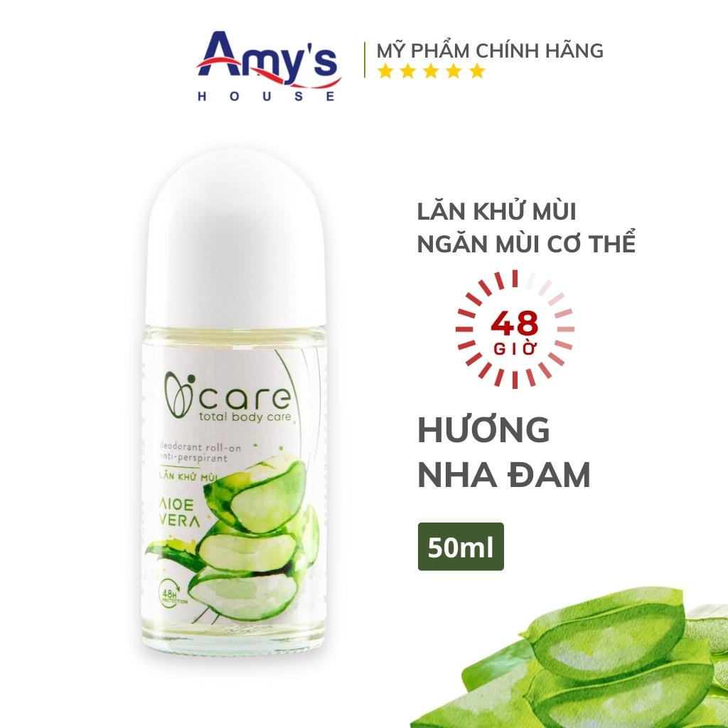 Lăn Khử Mùi Nữ iCARE 50ml - Ngăn mùi cơ thể 48H, không gây ố vàng - Lăn nách nữ CHÍNH HÃNG