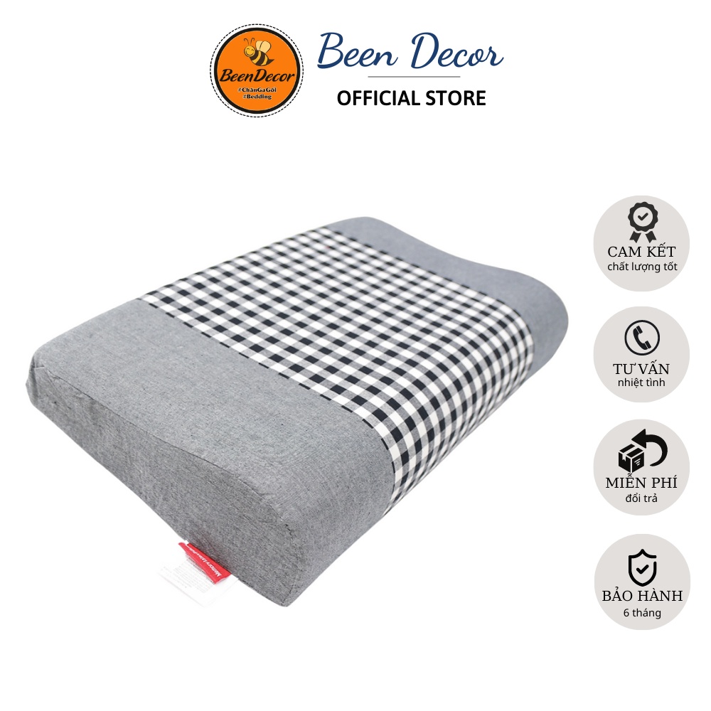 Gối Cao Su Non Cao Cấp, Gối Nằm Kích Thước 50x30cm Nhiều Mẫu