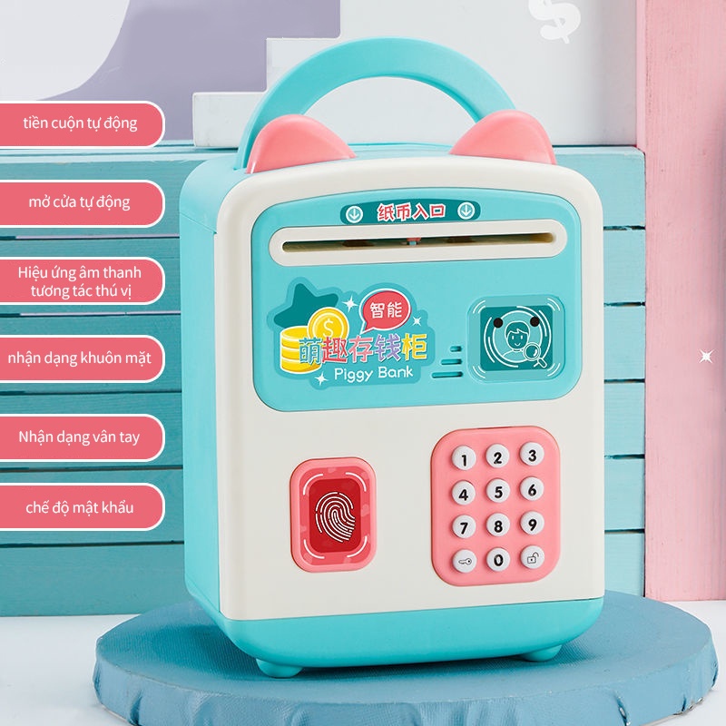 Đồ Chơi Máy ATM Tự Động Lưu Trữ Tài Chính An Toàn Có Mật Khẩu TTD130