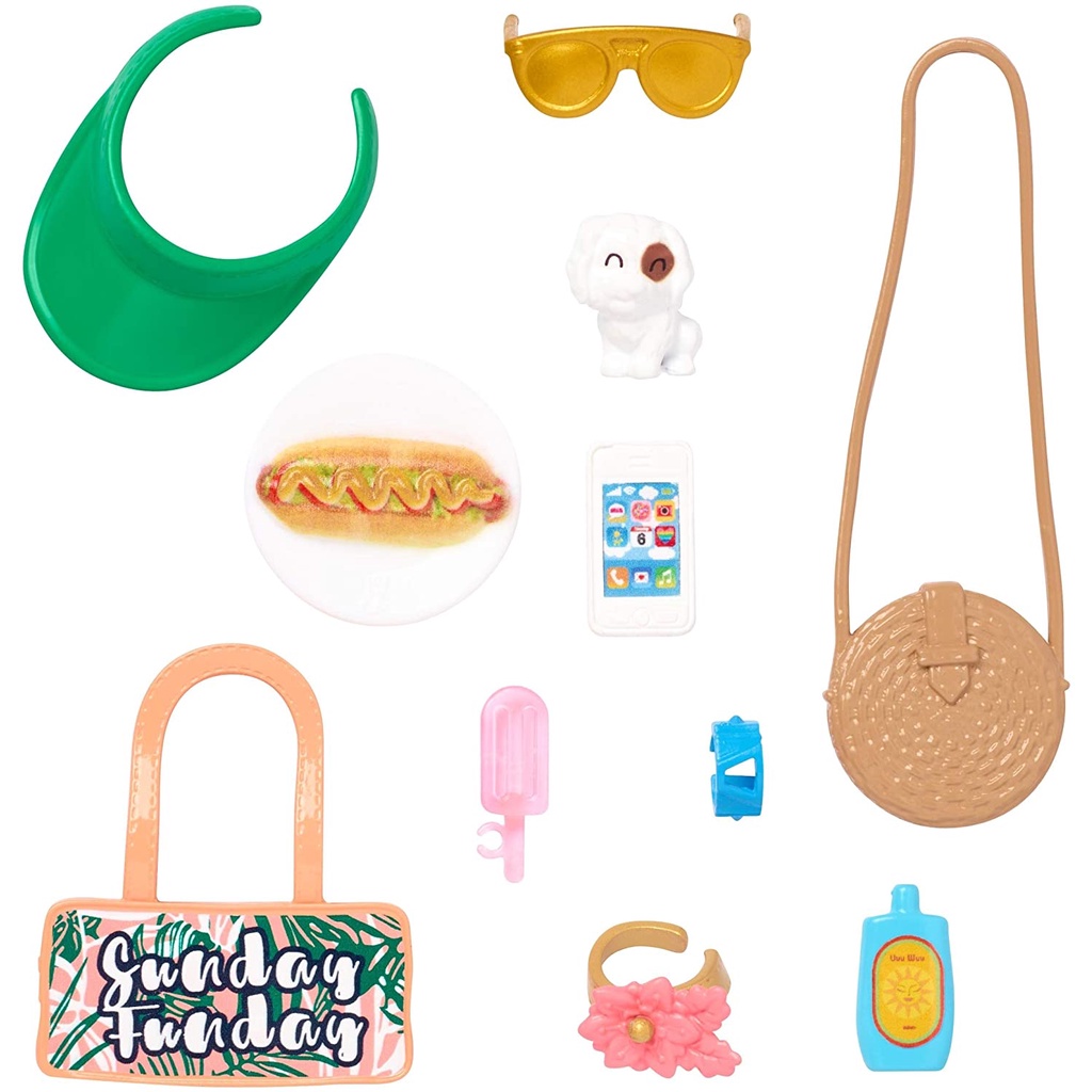 Bộ Phụ Kiện Thời Trang Búp Bê Barbie Fashion Storytelling Accessories