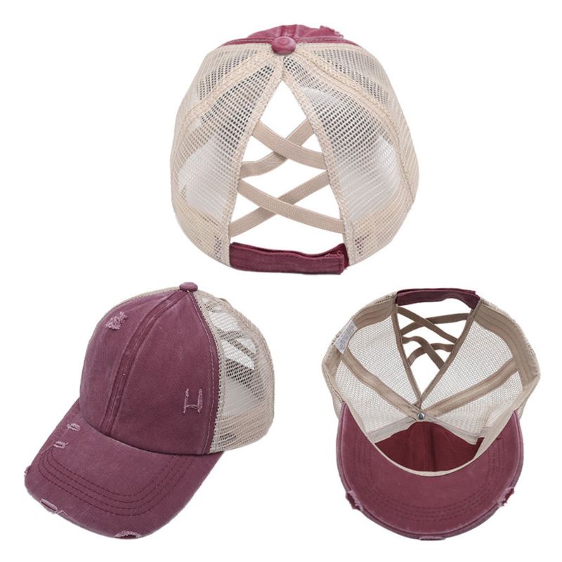 Mũ Lưỡi Trai Phối Lưới Phong Cách Hip Hop Thời Trang Mùa Hè