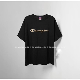 áo Champion logo vàng