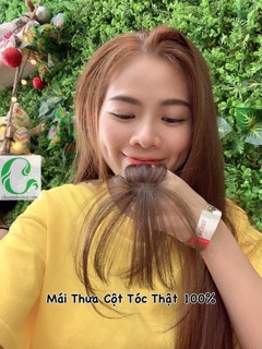 Tóc che hói cao cấp bằng tóc thật