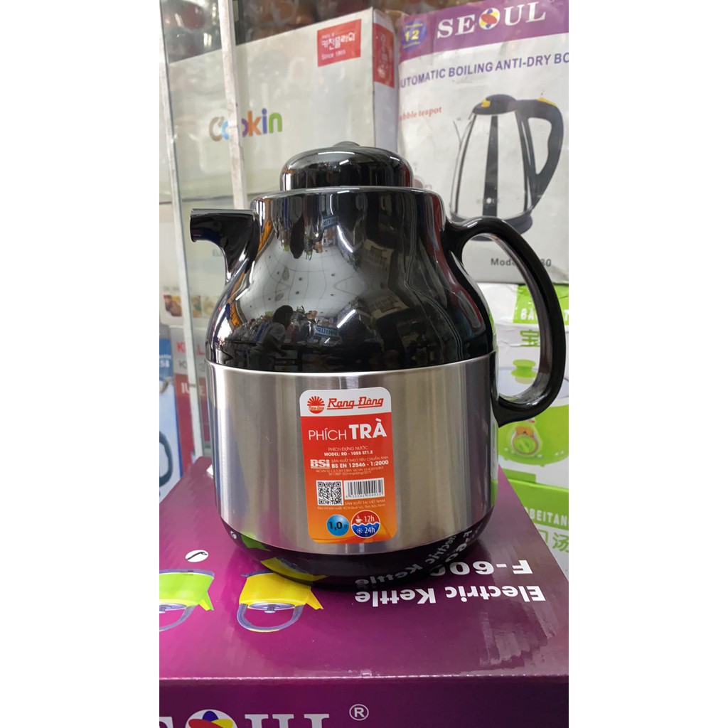 bình thủy giữ nhiệt rạng đông INOX