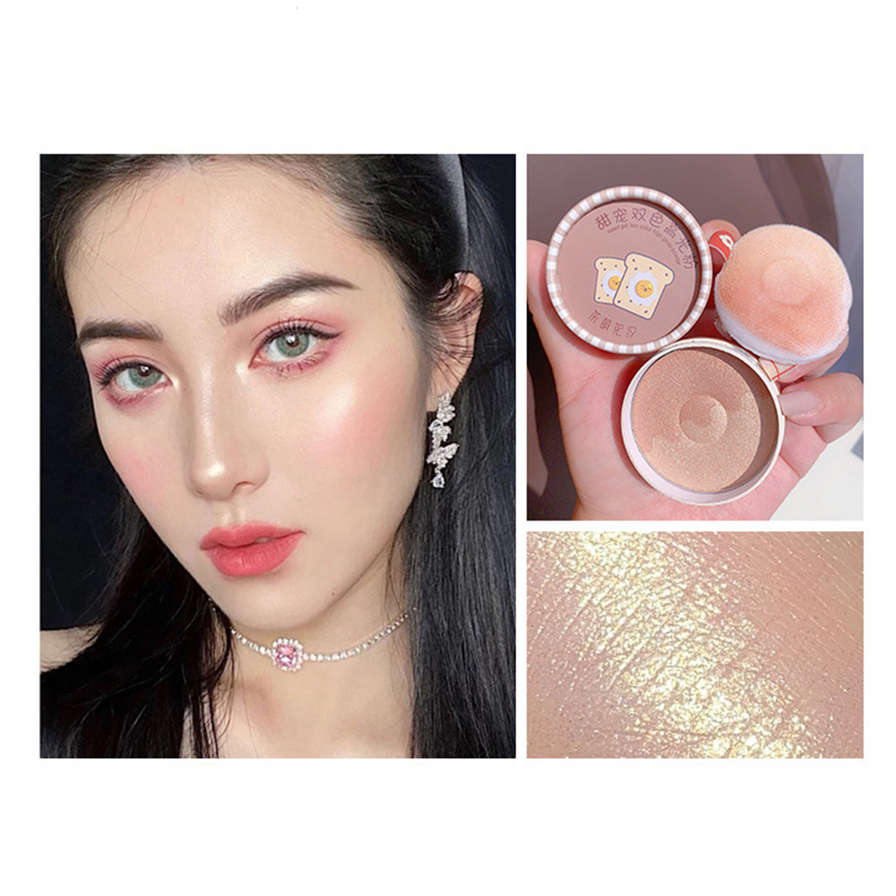(Hàng Mới Về) Bảng Phấn Mắt Kiêm Phấn Bắt Sáng Công Dụng Kép Trang Điểm Tự Nhiên Cho Người Mới Bắt Đầu | BigBuy360 - bigbuy360.vn