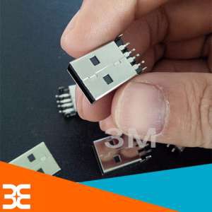 Bộ 5 Cổng USB A Đực Chân Dán 4P V2